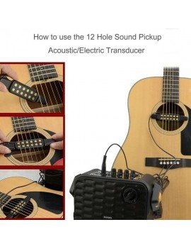 Micro pour guitare / Guitar Pickup Amplificateur Micro-sound AQ-601