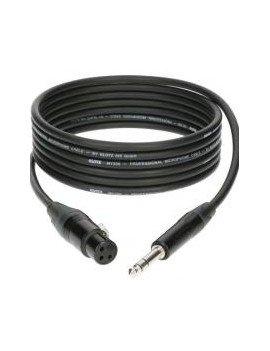 Câble Jack vers XLR Femelle 3 Broches - 5 Mètres
