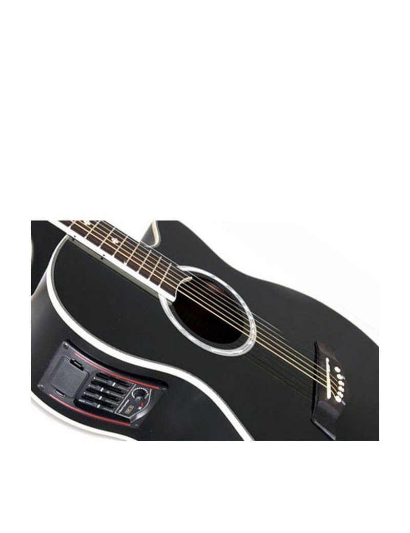 Guitare electro-acoustique - couleur noir - Yamaha - EQ-6000