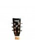 Guitare électro-acoustique - couleur noir - Yamaha - F6000