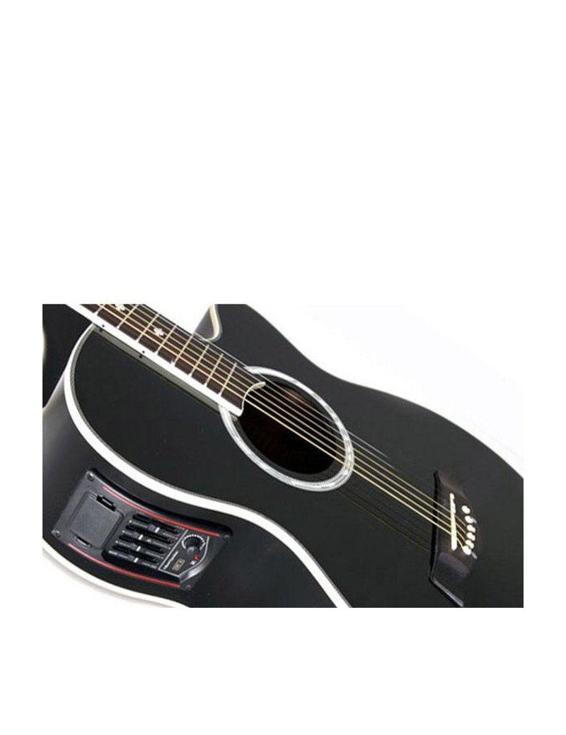 Guitare électro-acoustique - couleur noir - Yamaha - F6000
