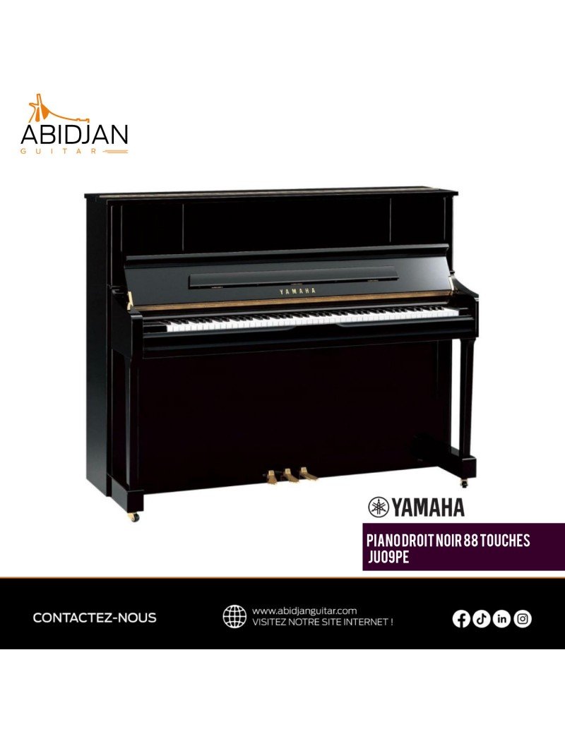 PIANO DROIT NOIR 88 TOUCHES JU109PE - YAMAHA