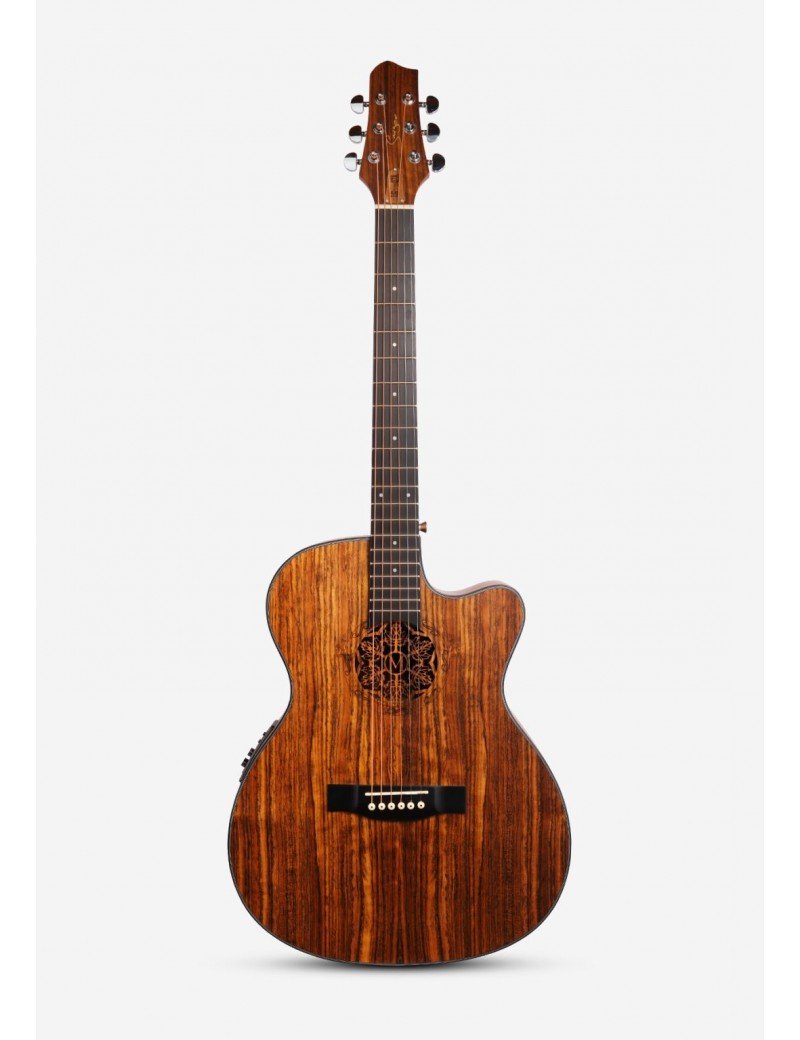 GUITARE ELECTRO - ACOUSTIQUE | FOLK SMIGER DE LA SÉRIE LG, MODÈLE LG-07A-EQ, DE 40 POUCES
