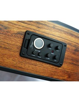GUITARE ELECTRO - ACOUSTIQUE | FOLK SMIGER DE LA SÉRIE LG, MODÈLE LG-07A-EQ, DE 40 POUCES