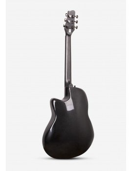 Guitare électro-Acoustique CE-2021-BK en fibre de carbone avec micro intégré PG-A12 de 41 pouces