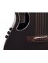 Guitare électro-Acoustique CE-2021-BK en fibre de carbone avec micro intégré PG-A12 de 41 pouces