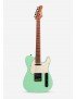 Guitare électrique S-G17-PRO-SG - High-end TL avec micros intégré: PG-E11 et un JACK PL-A3 (Vert fluo)
