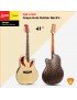 Guitare électro-acoustique SM-4160 Grape Hole Rubber BackV - couleur beige