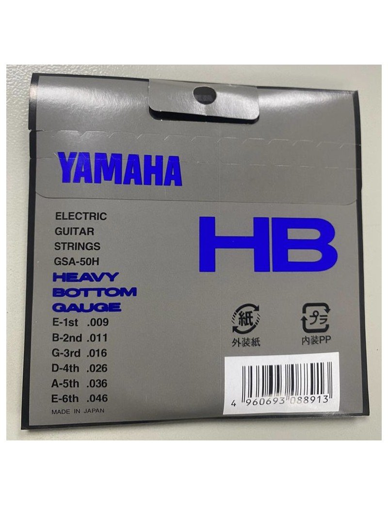 Yamaha Corde de Guitare Electrique - HB Heavy Bottom Gauge