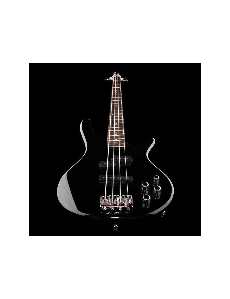 Pack spécial Guitare basse Ibanez GIO - All black + Amplificateur Behringer