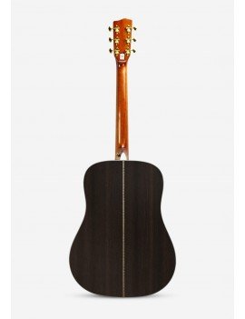 Guitare Dreadnought LR5D Toute Massive de Haute Qualité 41 pouces avec EQ TE-30A