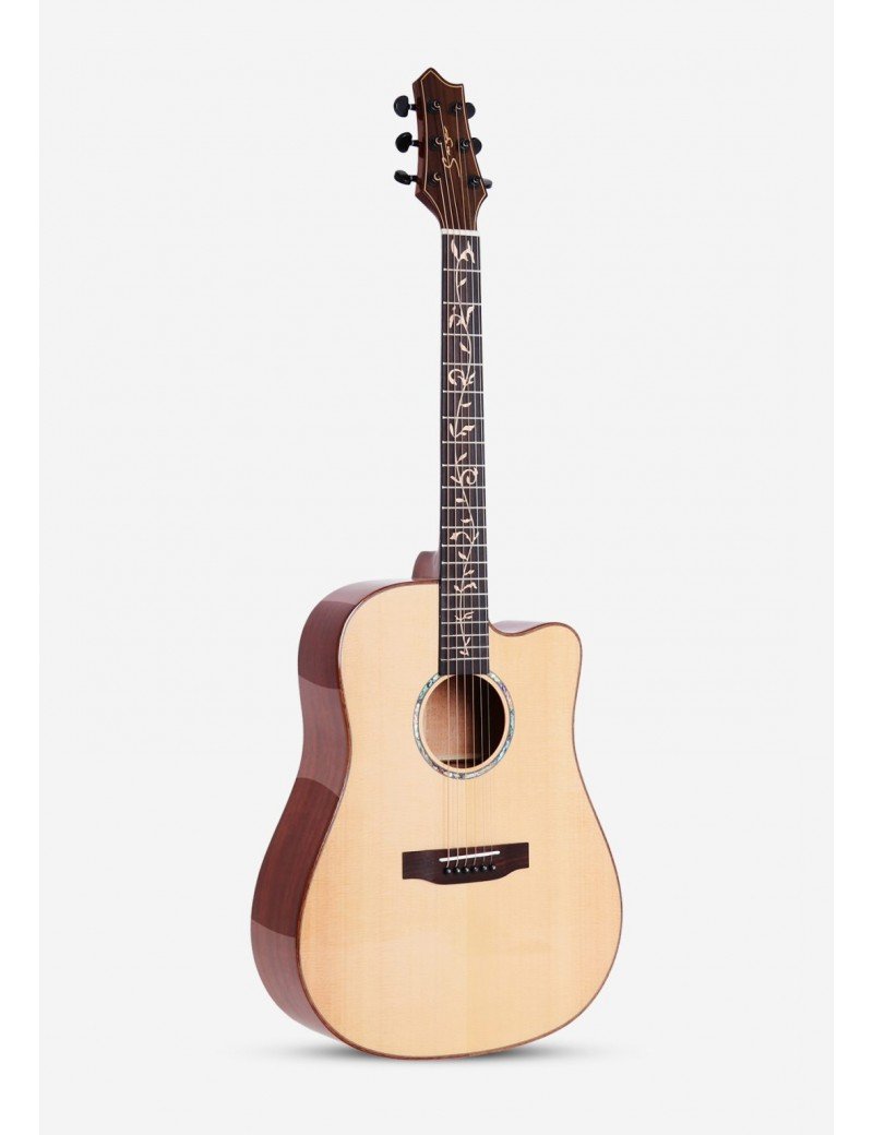 Guitare Auditorium WY-530SS - Tout Massif avec EQ TE-30A