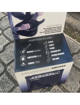 Pack Guitare électrique Yamaha ERG121C (Combo+Housse+Sangle+jack+médiators+accordeur+Support)