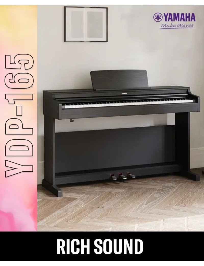 PIANO YAMAHA - NUMERIQUE MEUBLE DELA SERIE ARIUS YDP-165