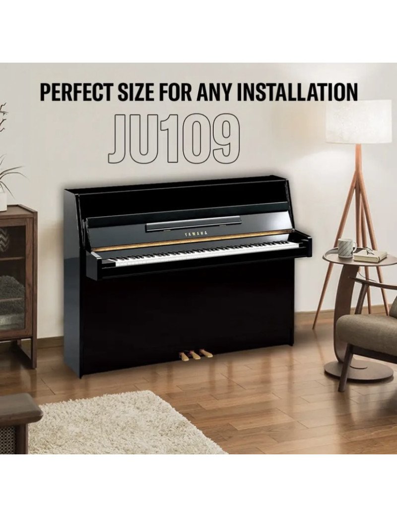 PIANO DROIT NOIR 88 TOUCHES JU109PE - YAMAHA