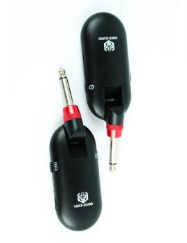 Haut de gamme - Système de Guitare Sans Fil QT-7 (30m, UHF, Batterie 3000mAh)