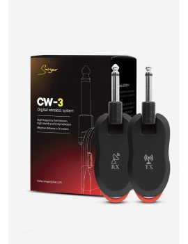 Système de Guitare Sans Fil CW-3 (Modèle Économique, 10 Canaux)