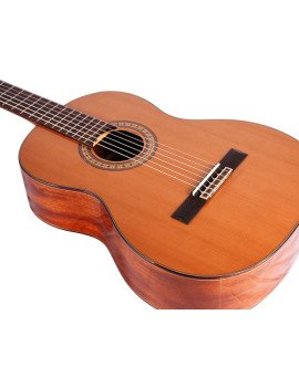 Luxars Guitare electro-classique - LCG-3 cèdre naturel