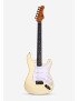 Guitare électrique L-G1M Couleur BLANCHE - Style ST avec un JACK PL-A3