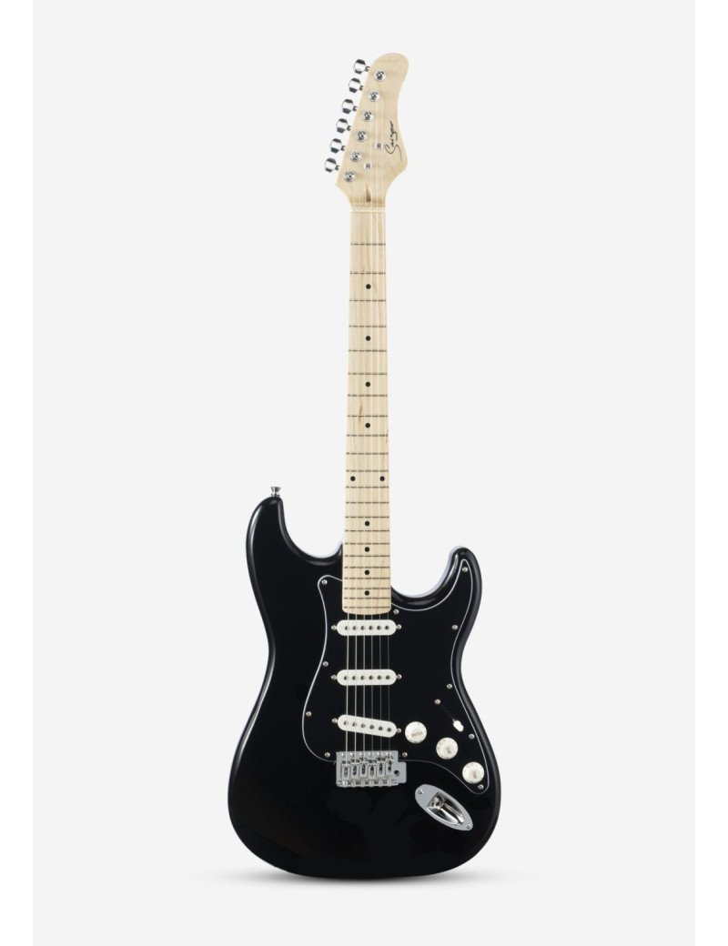 Guitare électrique L-G2 Stratocaster - Couleur NOIR