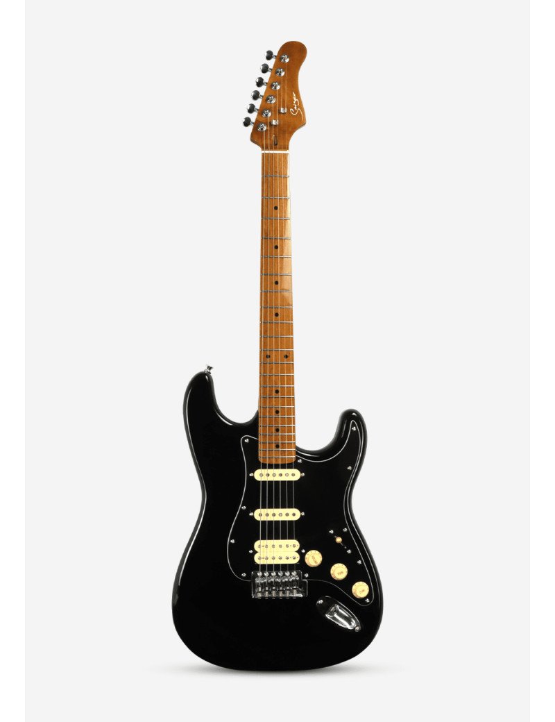 Guitare électrique Stratocaster Studio Pro - HSS - Couleur noir