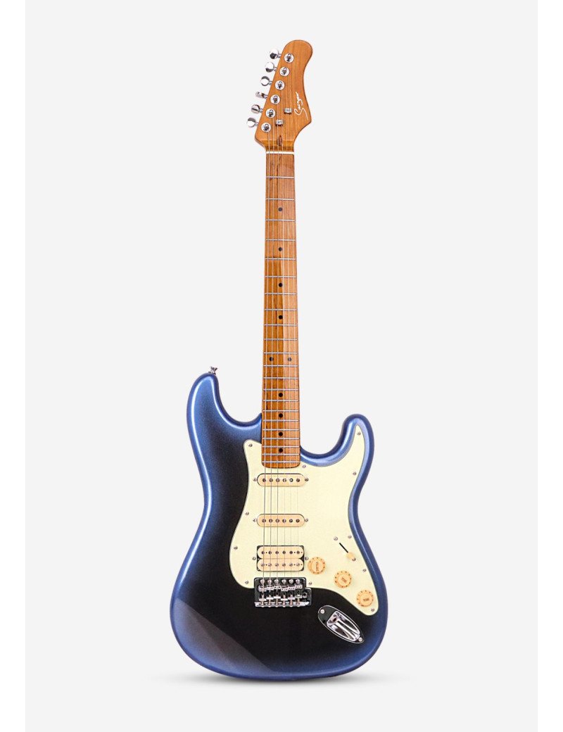 Guitare électrique Stratocaster Studio Pro - HSS - Couleur BLEU FONCE
