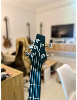 Guitare Basse 5 cordes - G-B3-5 - Couleur couché du soleil