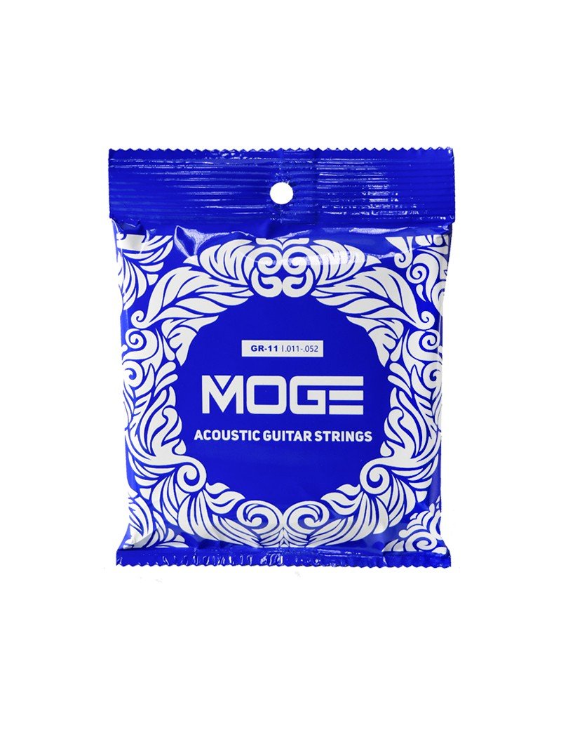 Jeu de corde de guitare acoustique | MOGE LIGHT GR-11 | 0.11 - 052