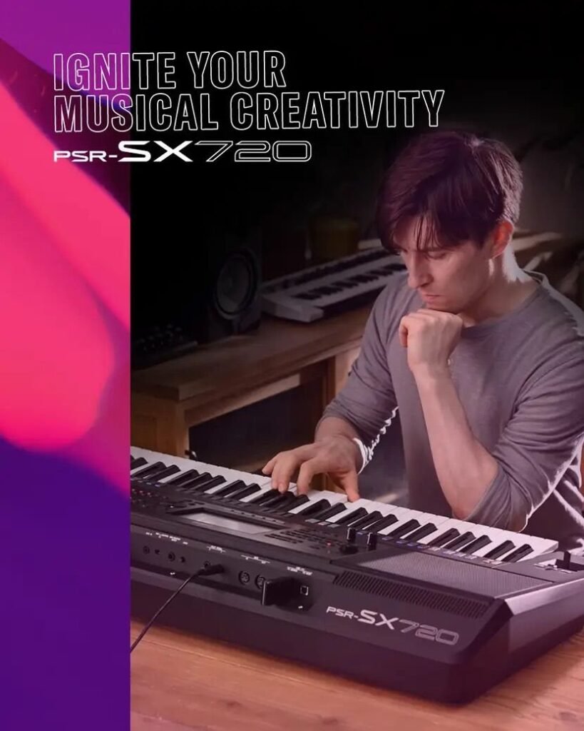 Yamaha PSR-SX720 — Clavier arrangeur tactile 61 touches — autre vue