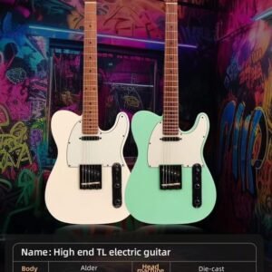 Guitare électrique Luxars — SG17 PRO - Couleur jaune moutarde
