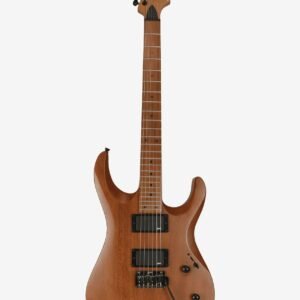 LUXARS Guitare Électrique S-G37-MAX-M — HH Alnico V de 24 Frettes