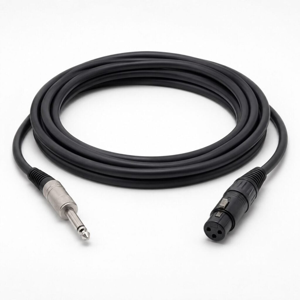Jack vers XLR 5m
