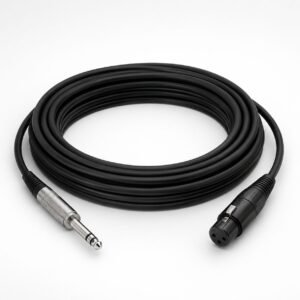 Jack vers XLR 10m