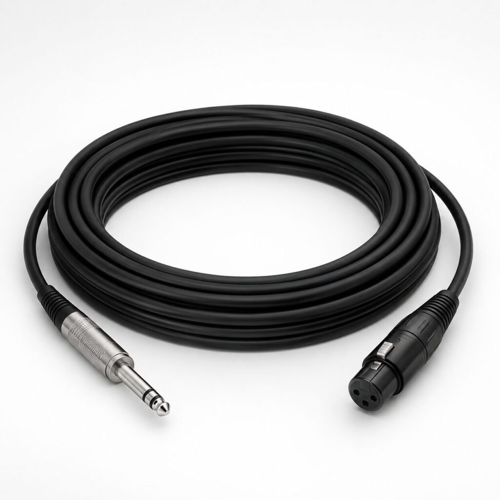 Jack vers XLR 15m