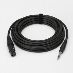 Jack vers XLR 20m