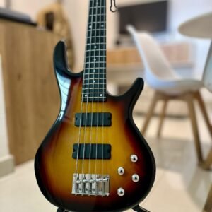 Basse 5 cordes — Smiger G-B3-5 couleur couché de soleil 🌞