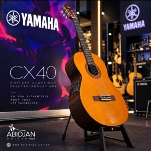 Yamaha CX40 – Guitare Classique Électro-Acoustique 4/4 Nylon
