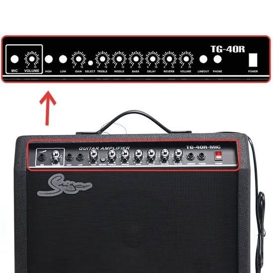 Amplificateur de Guitare & Voix de 40 W Smiger – Image 6