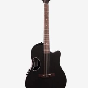 Guitare Électro-Acoustique 41'' Haut de gamme en Fibre de Carbone Smiger CE-2021-BK
