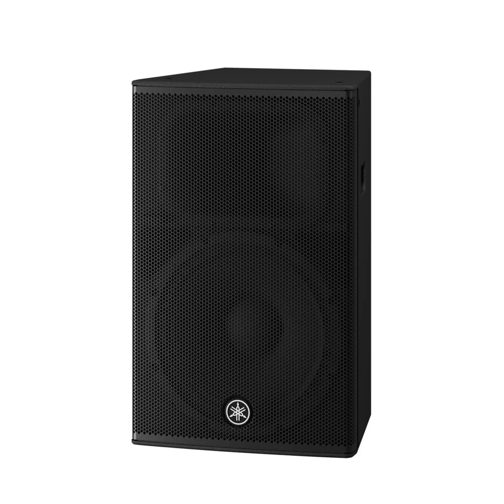 Enceinte passive Yamaha CHR15 vue de trois quarts