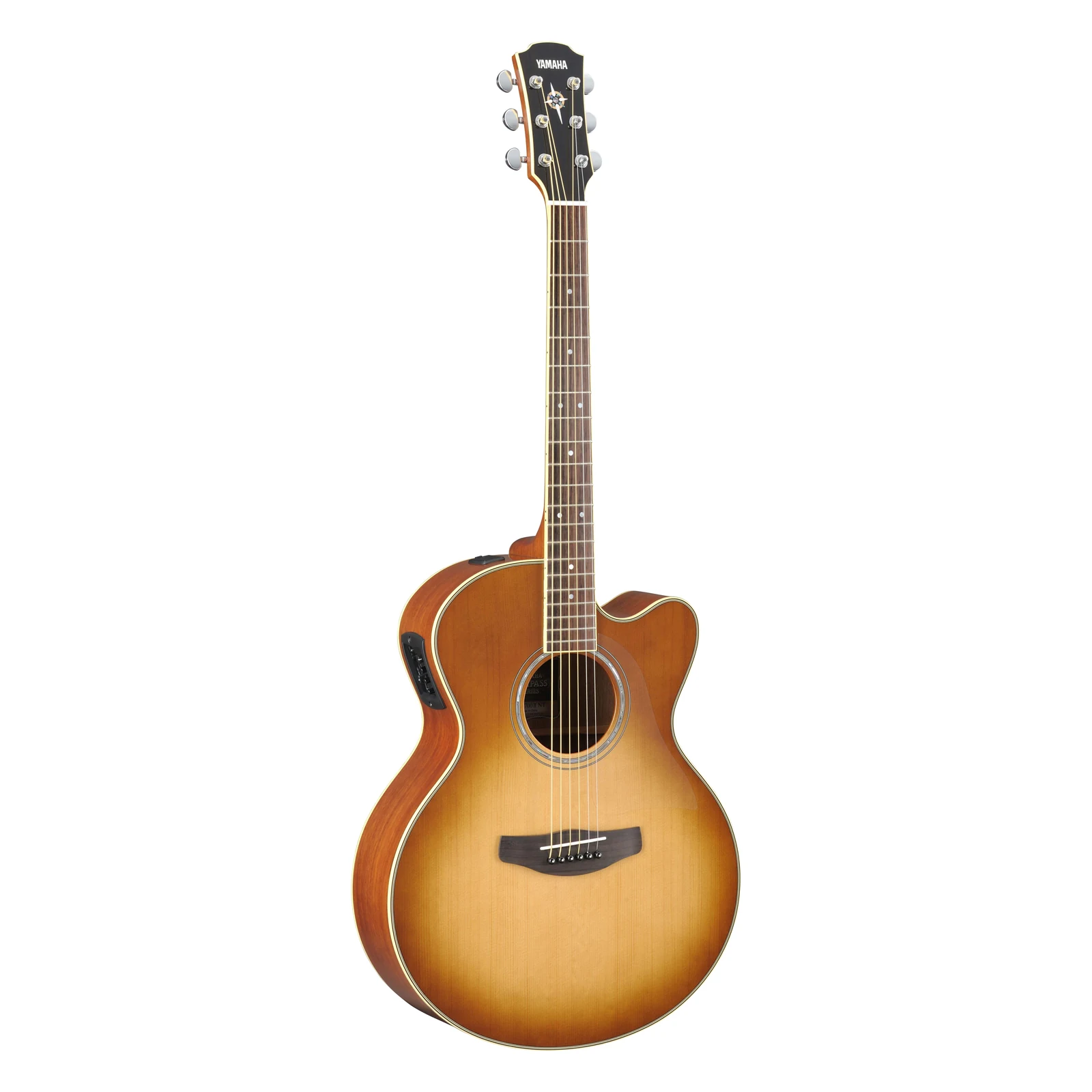 Yamaha CPX700II à table massive, finition Violin Sunburst